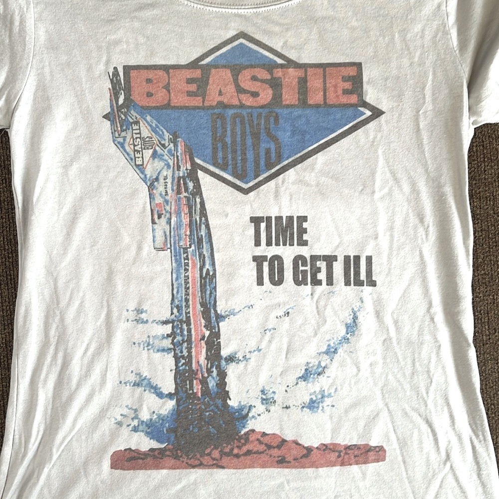 Beastie Boys, time to get ill, T-shirt, never worn, production leftover